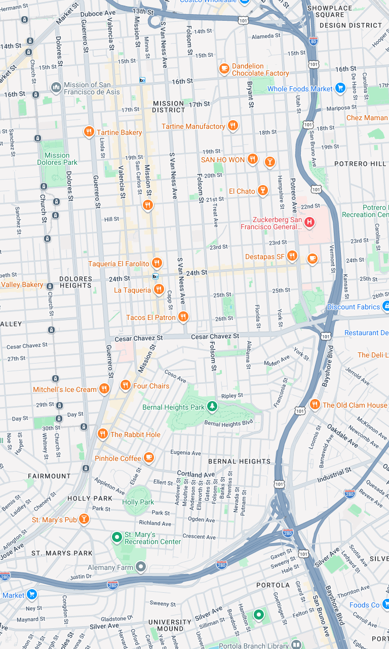 Real Google Maps Full Navigation Screen